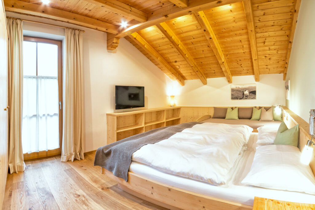 Wohnung Enzian - das Schlafzimmer
