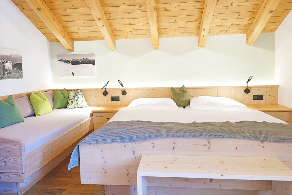 Wohnung Edelweiss - das Schlafzimmer