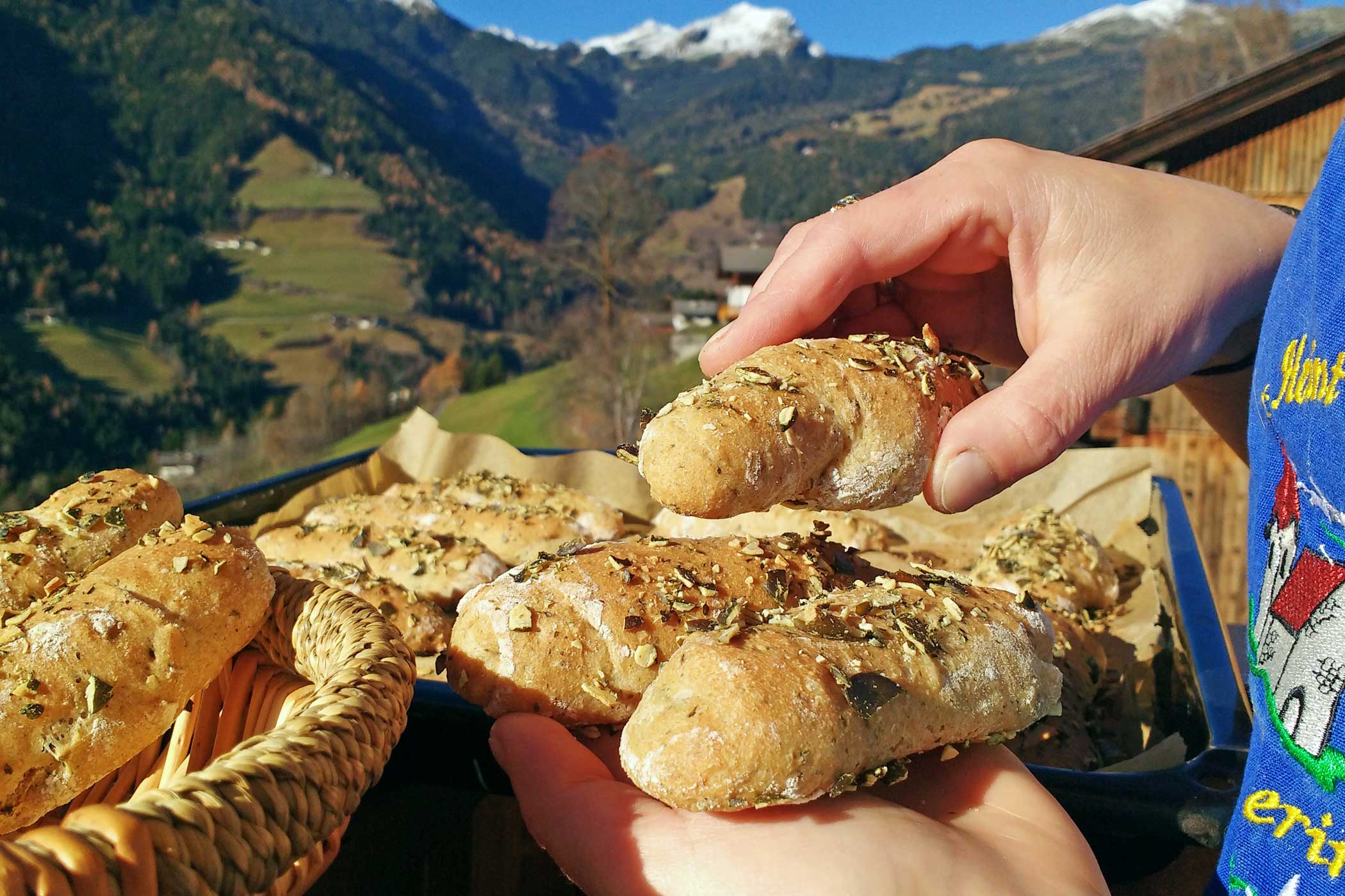 Selbstgebackenes Brot